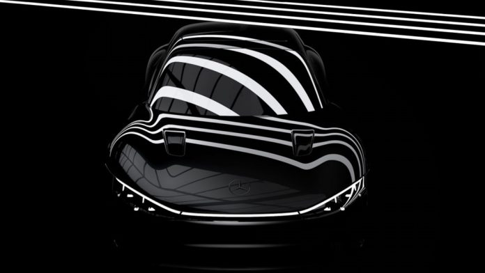 Mercedes-VISION-EQXX-2022-Efficace et sexy- ce simple concept Mercedes de voiture électrique, doté d’une autonomie de 1000 km-