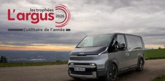 Kia PV5 Cargo remporte la catégorie historique « VU » des Trophées de L’argus 2026
